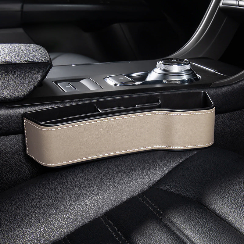 GapGuard™ Leather Car Seat Gap Storage