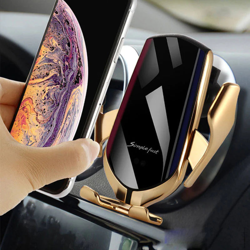 PowerHold™ Phone Holder & Wireless Charger